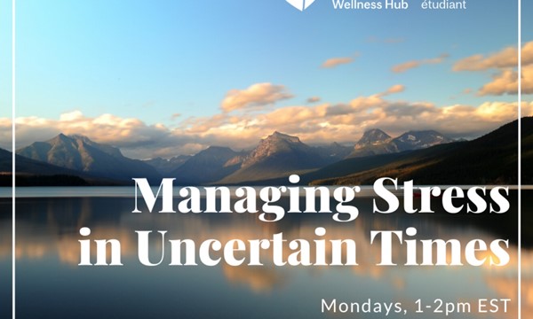 Managing Stress in Uncertain Times