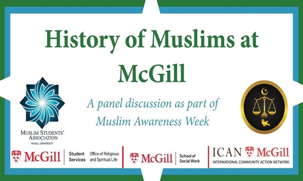  History of Muslims at McGill