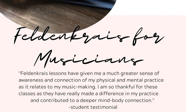 Virtual Feldenkrais for Schulich School of Music Students