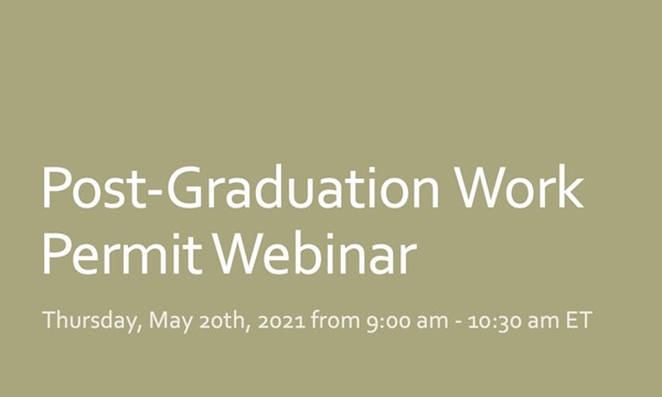 Post Graduation Work Permit Webinar