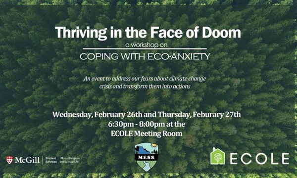  Workshop on Coping with Eco-Anxiety