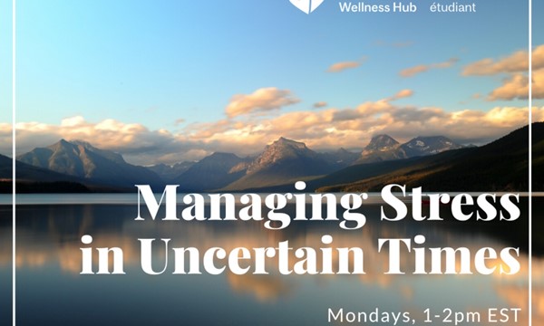 Managing Stress in Uncertain Times