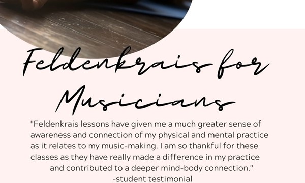 Virtual Feldenkrais for Schulich School of Music Students